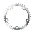 CHAINRING FOR ROAD BIKE- 5 Arms- 39T.Ø 130 MIDDLE- ALUMINIUM SILVER- 7075 TA ALIZE (SHIMANO TYPE) 8/9/10 Speed