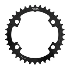 CHAINRING FOR ROAD BIKE - Ø 110 - 4 ARMS For SHIMANO ULTEGRA R8000 / R8050 MICHE 36 Teeth Internal Black 11 Speed.