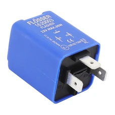 FLASHER UNIT - 12V  30W  3 PLUGS UNIVERSAL FOR LED FLASHERS  -FLOSSER ORIGINAL-