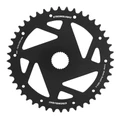 CHAINRING FOR EBIKE- DIRECT MOUNT 44 Teeth. Single- BLACK AMUMINIUM 7075 STRONGLIGHT (for BOSCH 4th GENERATION) NARROW WIDE TECHDE