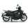 TABLIER COUVRE JAMBE TUCANO POUR PIAGGIO 50-125 LIBERTY 1998>2015 / APRILIA 125 SCARABEO 1999>2006 (R019-X) (TERMOSCUD) (SYSTEME ANTI-FLOTTEMENT SGAS)