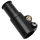 AHEADSET STEM RISER 1''1/8 - 28,6 OUTER- Height 100mm + spacer 8mm - BLACK