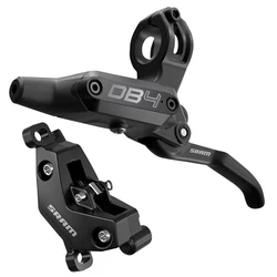 FREIN A DISQUE VTT HYDRAULIQUE 2 DOIGTS AVANT SRAM DB4 NOIR DURITE 2000MM (SANS DISQUE) (KIT) -UTILISE HUILE MINERALE