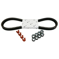 KIT TRANSMISSION (COURROIE, GALETS, GUIDES) ORIGINE PIAGGIO 350 MP3 2018>, X10 2012>, BEVERLY 2012>  -1R000448-