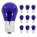 AMPOULE/LAMPE STANDARD 12V 21W CULOT BA15s NORME P21W BLEU (STOP ET CLIGNOTANT (BOITE DE 10)  -P2R-