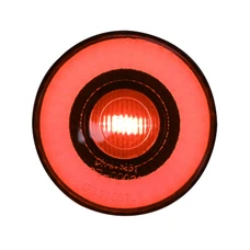 TAIL LIGHT FOR MOTORBIKE UNIVERSEL AVOC VINTAGE - Leds - Black/smoked (3 wires) EEC Approved