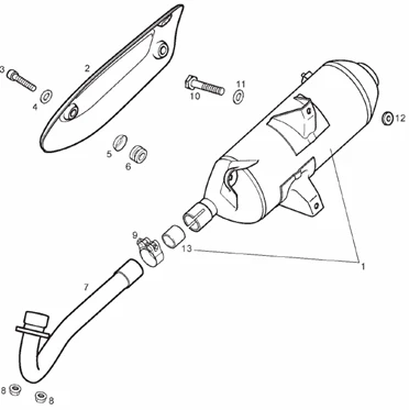 Tuyau d’échappement