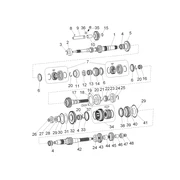 Composants de la boîte de vitesses 
