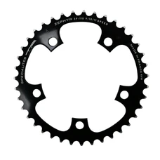 PLATEAU ROUTE 5BRA D.110 TA ZEPHYR 38DTS INTERIEUR NOIR ALU 7075 TYPE SHIMANO 9/10V.