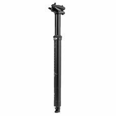 TIGE DE SELLE VTT TELESCOPIQUE SWITCH SW-80 ALU NOIR DIAM. 27.2 L380mm (REGLAGE PAR CABLE INTERNE DEBATTEMENT 80mm) FIXATION CINTRE