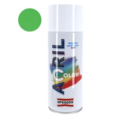 BOMBE DE PEINTURE AREXONS ACRYLIQUE VERT RAL 6018 (KAWASAKI/DERBI) (AEROSOL 400 ml) (3981)