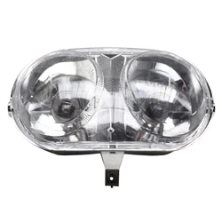 HEADLIGHT FOR SCOOT MBK 50 OVETTO 1997>2007/YAMAHA 50 NEOS 1997>2007 -(CEE APPROVED)- (WITH 2 BULBS 12V 35/35W BA20D) -SELECTION P2R