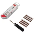 KIT REPARATION PNEU TUBELESS VTT ZEFAL PAR L'EXTERIEUR AVEC MECHES - BOITE (3 MECHES D2xL50mm + 3 MECHES D4xL50mm + OUTIL AIGUILLE)