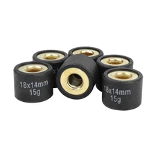 GALET/ROULEAU MAXISCOOTER MAGNETI MARELLI 18x14 15,0g (x6) POUR SCOOTER 125 CHINOIS/PEUGEOT 125 TWEET/ KYMCO 125 DINK-STREET, AGILITY/SYM 125 FIDDLE, GTS MAGNETI MARELLI