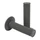REVETEMENT POIGNEE PROGRIP MOTO OFF ROAD 793 SIMPLE DENSITE GRIS FONCE CLOSED END 115mm (CROSS/MX) (PAIRE)