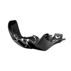 SABOT MOTEUR MOTO AVEC PROTECTION BIELLETTE POUR KTM 250 SX 2019>2022, 250-300 XC 2019>2022/ HUSQVARNA 250-300 TE 2020>2022, 250 TC, 300 TX NOIR (VENDU AVEC KIT DE MONTAGE)  -POLISPORT-