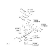 Suspension arrière - Amortisseur/s 