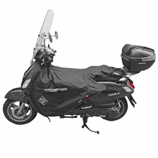 TABLIER COUVRE JAMBE TUCANO POUR SYM 50-125 FIDDLE 2-3-4 2008> (R205-X) (TERMOSCUD) (SYSTEME ANTI-FLOTTEMENT SGAS)