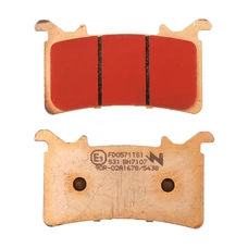 PLAQUETTE DE FREIN NEWFREN POUR BMW S 1000 RR 2021> AV, M 1000 R 2022> AV / HONDA 1000 CBR RR-R FIREBLADE 2020> AV (FD0571TS) (TOURING METAL FRITTE)
