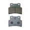 BRAKE PADS - "PIAGGIO GENUINE PART" APRILIA 750 DORSODURO 2008> FRONT, 1200 CAPONORD 2014> FRONT, SHIVER 2007> FRONT, 850 MANA 2007> FRONT, 125 RS 2006>2010 FRONT (PAIR)  -AP8133943-