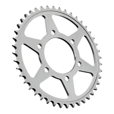 COURONNE MOTO ADAPTABLE KAWASAKI 900 Z900 2017>2024, Z900 RS CAFE 2022>2024 525 44 DTS ACIER GRIS (DIAM 80/104/10.5) -JT SPROCKETS