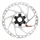 DISQUE DE FREIN VTT CENTERLOCK SHIMANO 160mm DEORE/SLX RT64 AVEC CONTRE ECROU (MONTAGE ATELIER)
