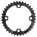 CHAINRING FOR MTB- Ø104 - 4arms-FOR TRIPLE- 36T. middle. Ø104 SHIMANO DEORE M590 9 Speed BLACK .