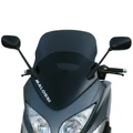 WINDSHIELD FOR MAXISCOOTER YAMAHA 500 TMAX 2008>2011 (SHORT-DARK SMOKED) (H688mm - L460mm) -MALOSSI