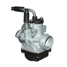 CARBURATEUR CYCLO P2R TYPE PHBG MONTAGE RIGIDE DIAM 17,5 mm CUVE + COUVERCLE BOISSEAU PLASTIQUE