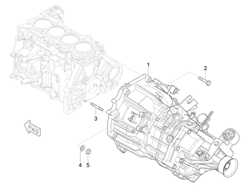 Boîte de vitesses complète