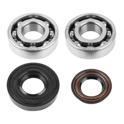 ROULEMENT D'EMBIELLAGE + JOINT SCOOT P2R ADAPTABLE MBK 50 BOOSTER, NITRO/YAMAHA 50 BWS, AEROX/APRILIA 50 SR/CPI 50 ARAGON/GENERIC 50 IDEO/KEEWAY 50 FOCUS (KIT 6204 NTN ACIER C4)