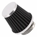 FILTRE A AIR TYPE KN CHROME FIXATION DROITE DIAM 42 mm  -P2R-