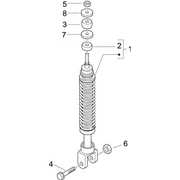 Suspension arrière - Amortisseur/s