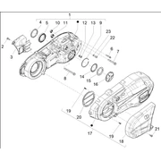Couvercle carter - Refoidissement carter