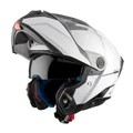 CASQUE MODULABLE MT ATOM 2 SV DOUBLE ECRANS UNI BLANC BRILLANT    XS (ECE 22.06 P/J)
