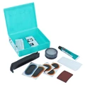 KIT REPARATION CHAMBRE A AIR TIP TOP TT09 E-BIKE A SUSPENDRE 4 RUSTINES + 1 F2 POUR PNEU BLEU RENFORCE + COLLE 5g + PAPIER PONCE + 2 DEMONTES PNEUS) AVEC NOTICE (5060900)