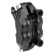 ETRIER DE FREIN AV ADAPTABLE PEUGEOT 50 SPEEDFIGHT 3-4 NOIR (LIVRE AVEC PLAQUETTES) -SELECTION P2R