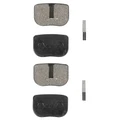 PLAQUETTE DE FREIN TROTTINETTE COMPATIBLE BRIGMNTON  DUALTRON, JOYOR, KAABO, KUGOO, OVEX, SKATEFLASH, TNE, VSETT, ZERO (RESINE) (VENDU PAR 2 PAIRES) -SELECTION P2R-
