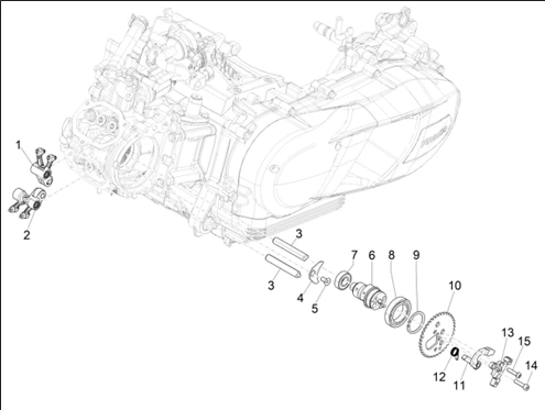 Groupe support balanciers
