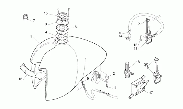 Reservoir carburant