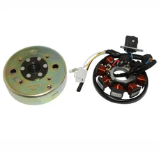 IGNITION FOR SCOOT FOR CHINESE 50 4-STROKE GY6,139QMB/PEUGEOT 50 KISBEE, V-CLIC 4-STROKE/KYMCO 50 AGILITY 4-STROKE/SYM 50 ORBIT 4-STROKE/BAOTIAN 50 BT49QT 4-STROKE (8 POLES) -SELECTION P2R
