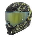 CASQUE INTEGRAL MPH BLADE COBRA DOUBLE ECRANS NOIR MAT/OR XL (ECE 22.06)