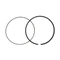 OIL SCRAPER PISTON RING- "PIAGGIO GENUINE PART" 500 MP3, X10, BEVERLY/GILERA 500 FUOCO -833452