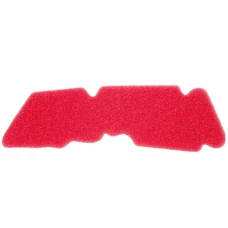 MOUSSE FILTRE A AIR SCOOT ADAPTABLE PIAGGIO 50 ZIP 2T 2000>, NRG 2005>, TYPHOON 2003>, LIBERTY, FLY, LX 2T/GILERA 50 STALKER 2005, RUNNER 2002> ROUGE DOUBLE DENSITE  -P2R-