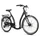 VELO MUSCULAIRE CITY BIKE 26 LEADER FOX EMA 2025 FEMME NOIR 7V CADRE ALU 17 POUCES (TAILLE ADULTE 165 à 173 cm)