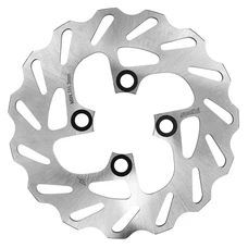 DISQUE DE FREIN POLINI POUR MBK 50 BOOSTER 1999> AV, NG 1995>1998 AV / YAMAHA 50 BWS 1999> AV, BUMP 1995>1998 AV (EXT 180mm - INT 66mm - 4 TROUS) (175.0063)