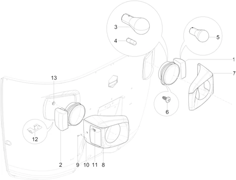 Eclairages avant - clignotants