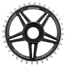 PLATEAU VAE/E-BIKE DIRECT MOUNT BOOST POUR BOSCH STRONGLIGHT -4- 34DTS MONO NOIR/ARGENT ALU 7075 (4ème GENERATION) NARROW WIDE