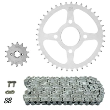 KIT CHAINE ADAPTABLE HONDA VT 125 C SHADOW 1999>2008 520 14x41 (DIAM COURONNE 58/90/10.5) (DEMULTIPLICATION ORIGINE) -AFAM