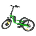 TRICYLE ELECTRIQUE CYCLODEBOUT VX450 VERT MOTEUR 500 W HOMOLOGUE NF 17128 -MADE IN FRANCE